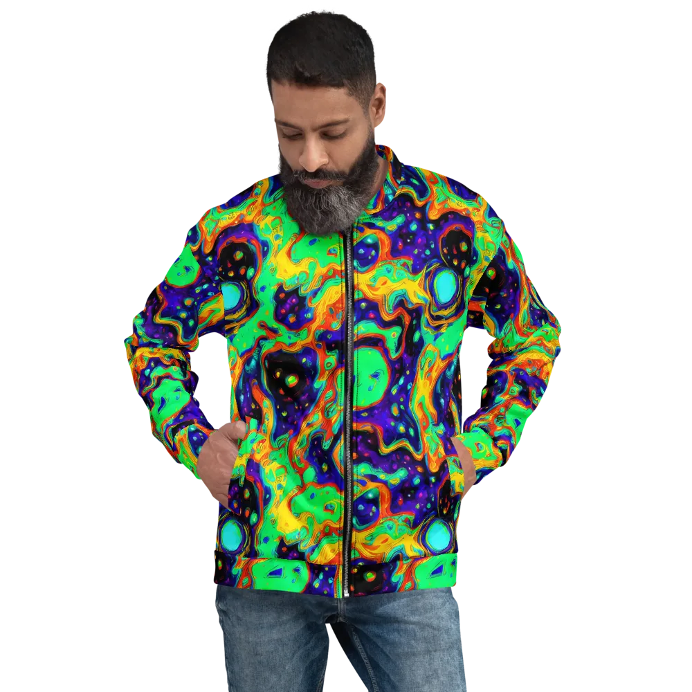 Deep Space Melt on Bomber Jacket — Front