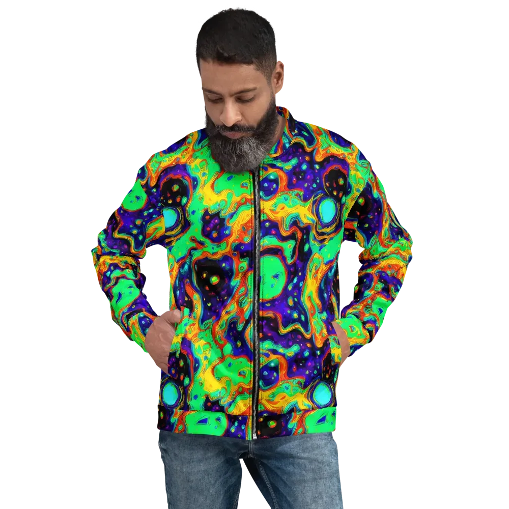 Deep Space Melt on Bomber Jacket — Front