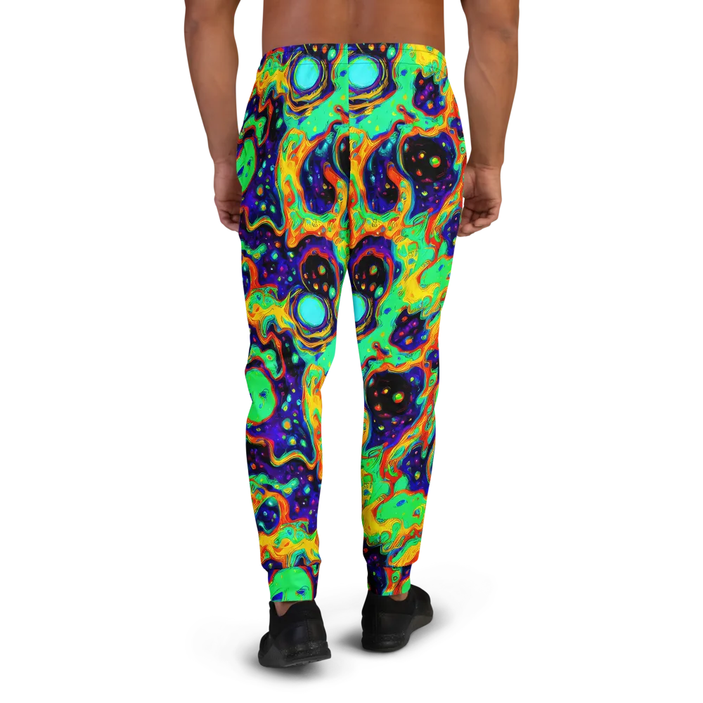Deep Space Melt on Men's Joggers — Back