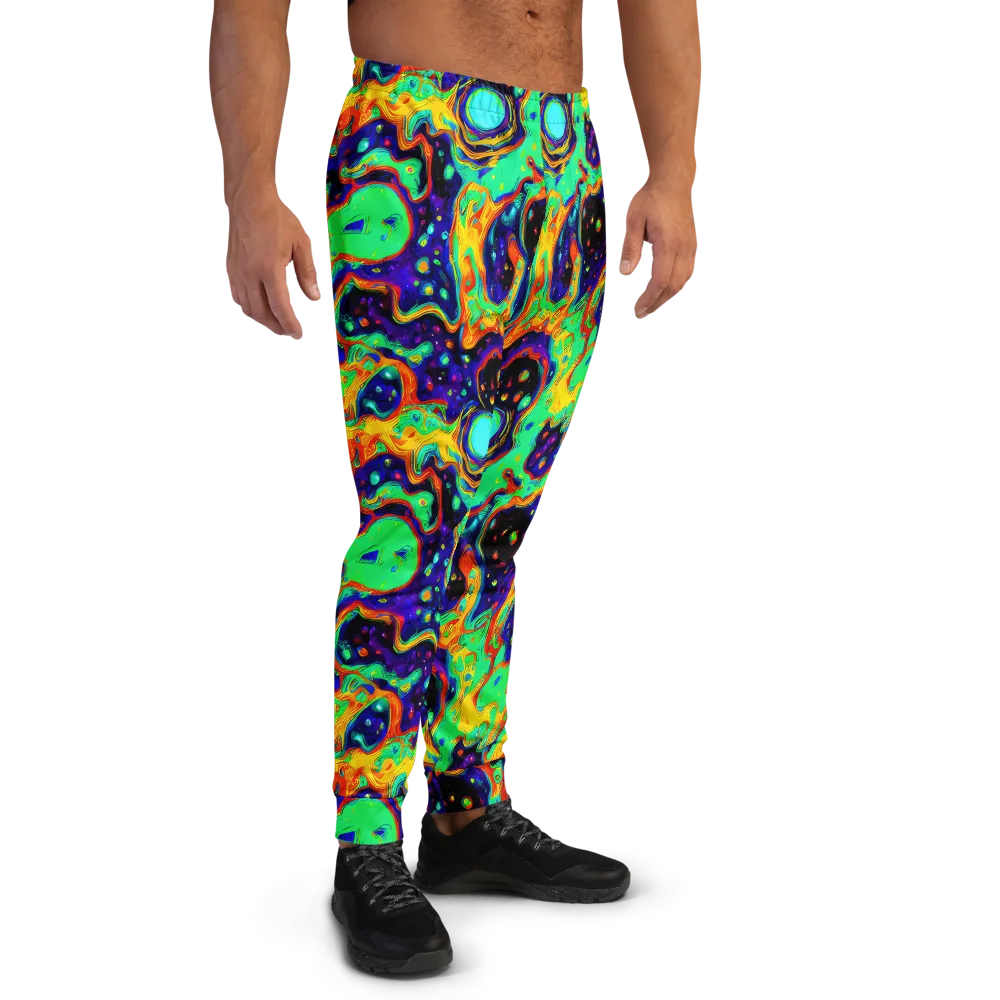 Deep Space Melt on Men's Joggers — Right
