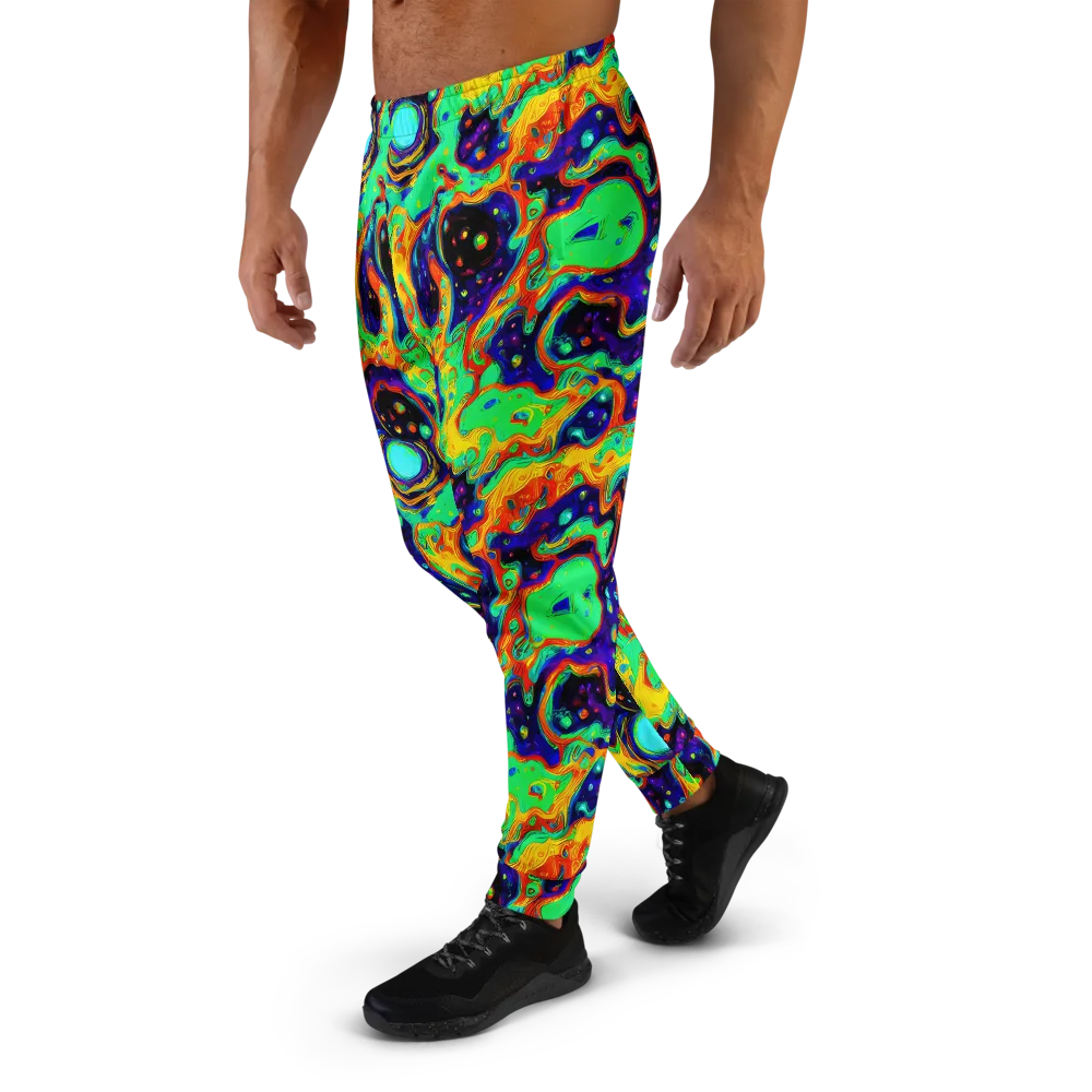 Deep Space Melt on Men's Joggers — Left