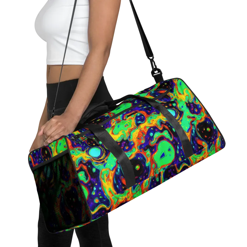 Deep Space Melt on Duffle Bag — Front