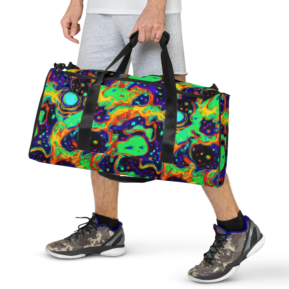 Deep Space Melt on Duffle Bag — Front