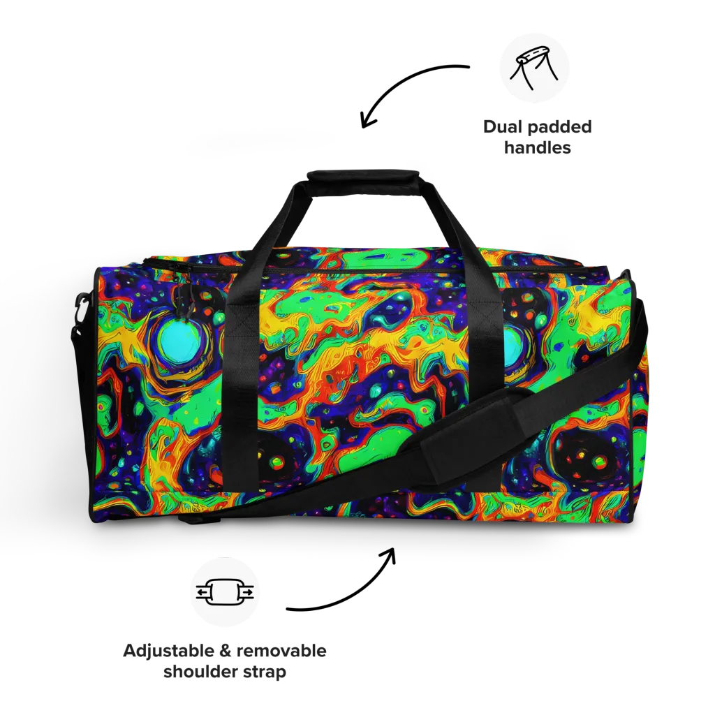 Deep Space Melt on Duffle Bag — Front