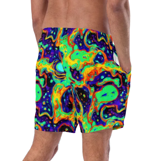 Deep Space Melt on a Swim Trunks