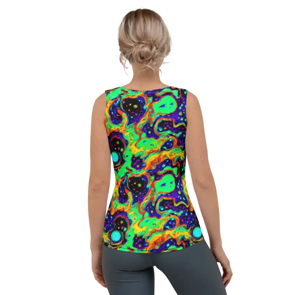 Deep Space Melt on Women's Tank Top — Back