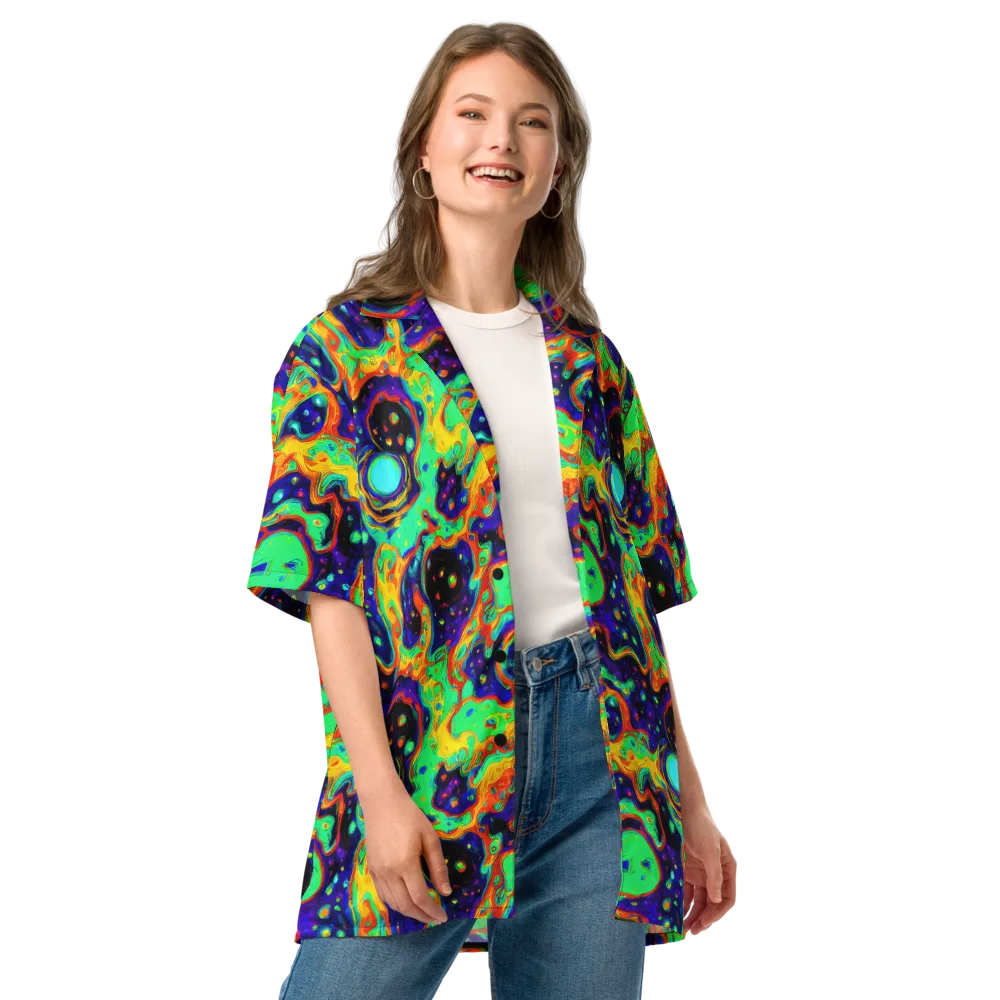 Deep Space Melt on Button Shirt — Front