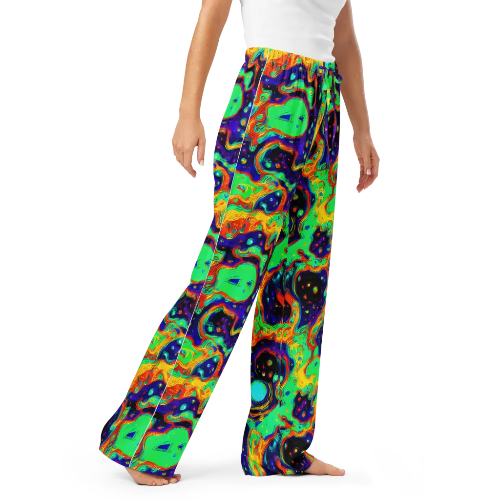 Deep Space Melt on Women's Pajama Pants — Right Front