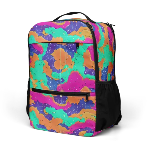 Arcade Ocean on a Utility Backpack