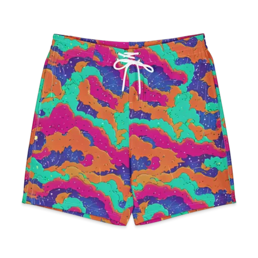 Arcade Ocean on a Men's Board Shorts