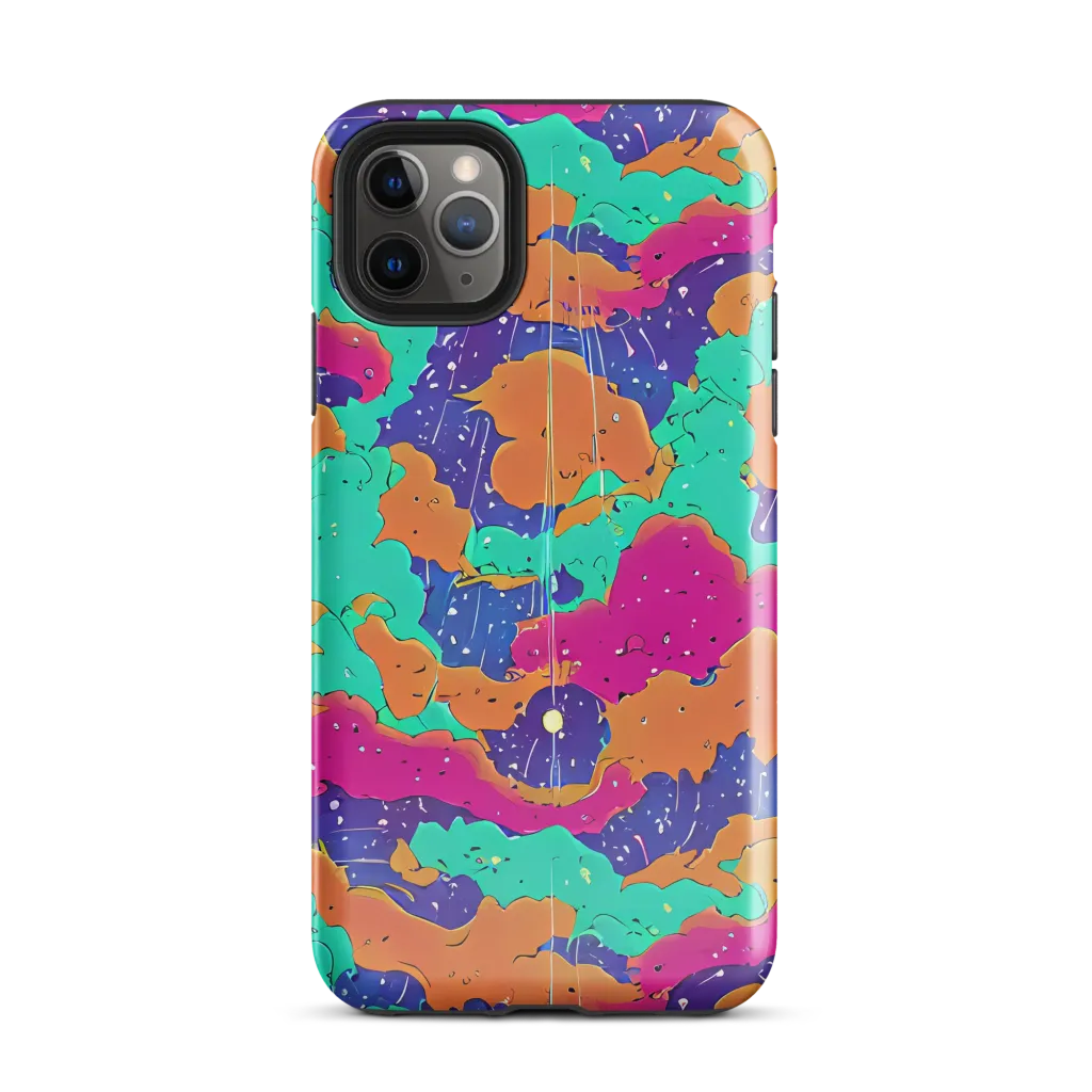 Arcade Ocean on Tough Case for iPhone® — Front