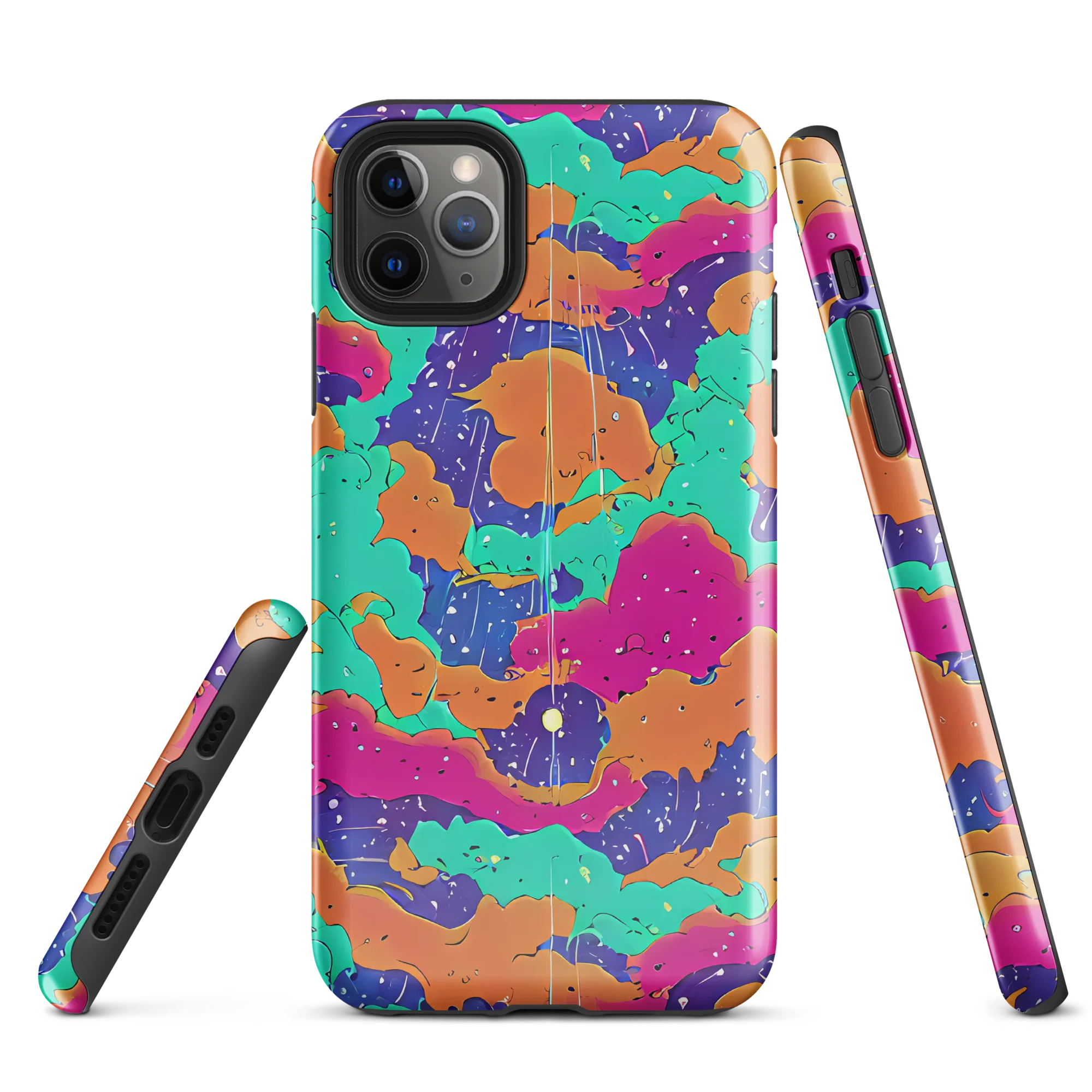 Arcade Ocean on Tough Case for iPhone® — Front