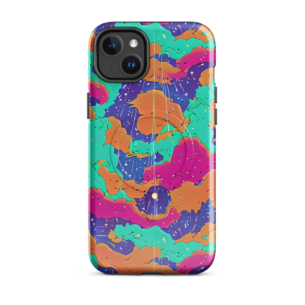 Arcade Ocean on MagSafe Tough Case for iPhone® — Front