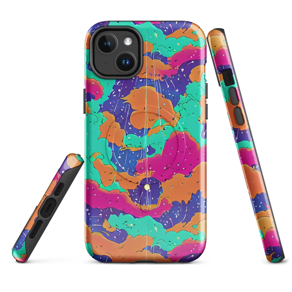 Arcade Ocean on MagSafe Tough Case for iPhone® — Front