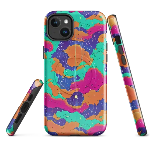 Arcade Ocean on a MagSafe Tough Case for iPhone®