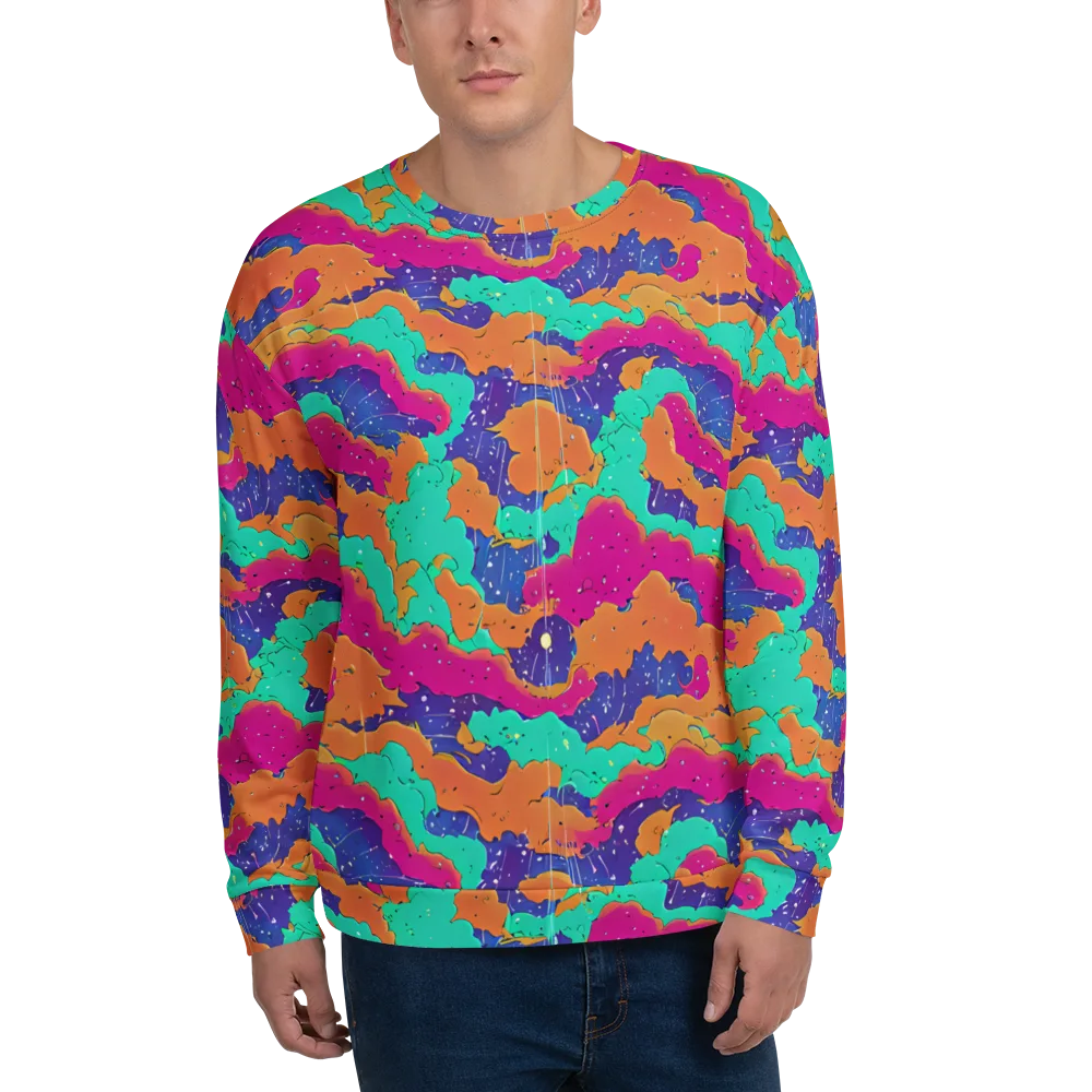 Arcade Ocean on Sweatshirt — Front