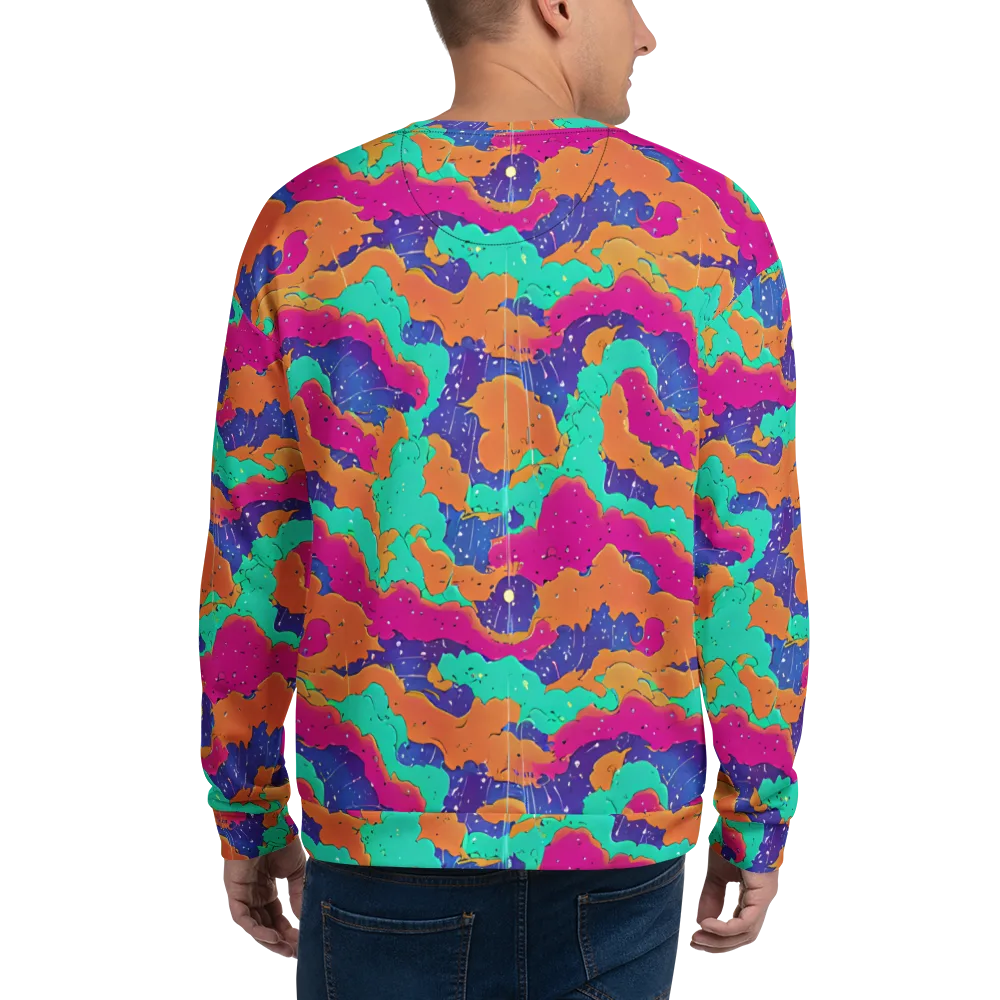 Arcade Ocean on Sweatshirt — Back