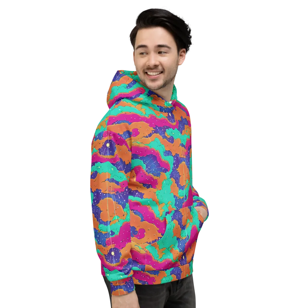 Arcade Ocean on Hoodie — Right
