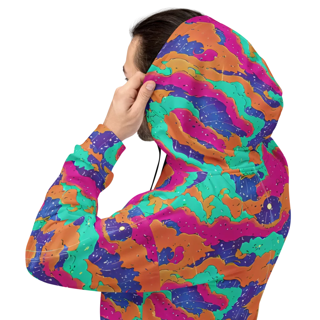 Arcade Ocean on Hoodie — Back