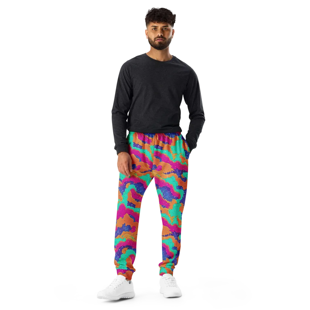 Arcade Ocean on Men's Joggers — Front