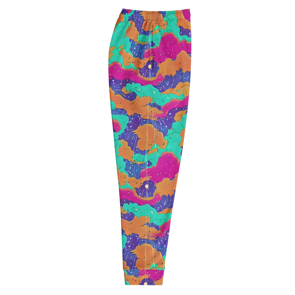 Arcade Ocean on Men's Joggers — Right