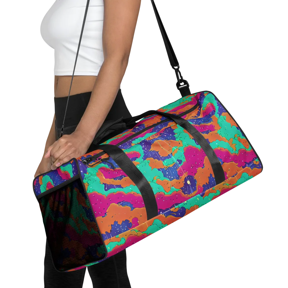 Arcade Ocean on Duffle Bag — Front