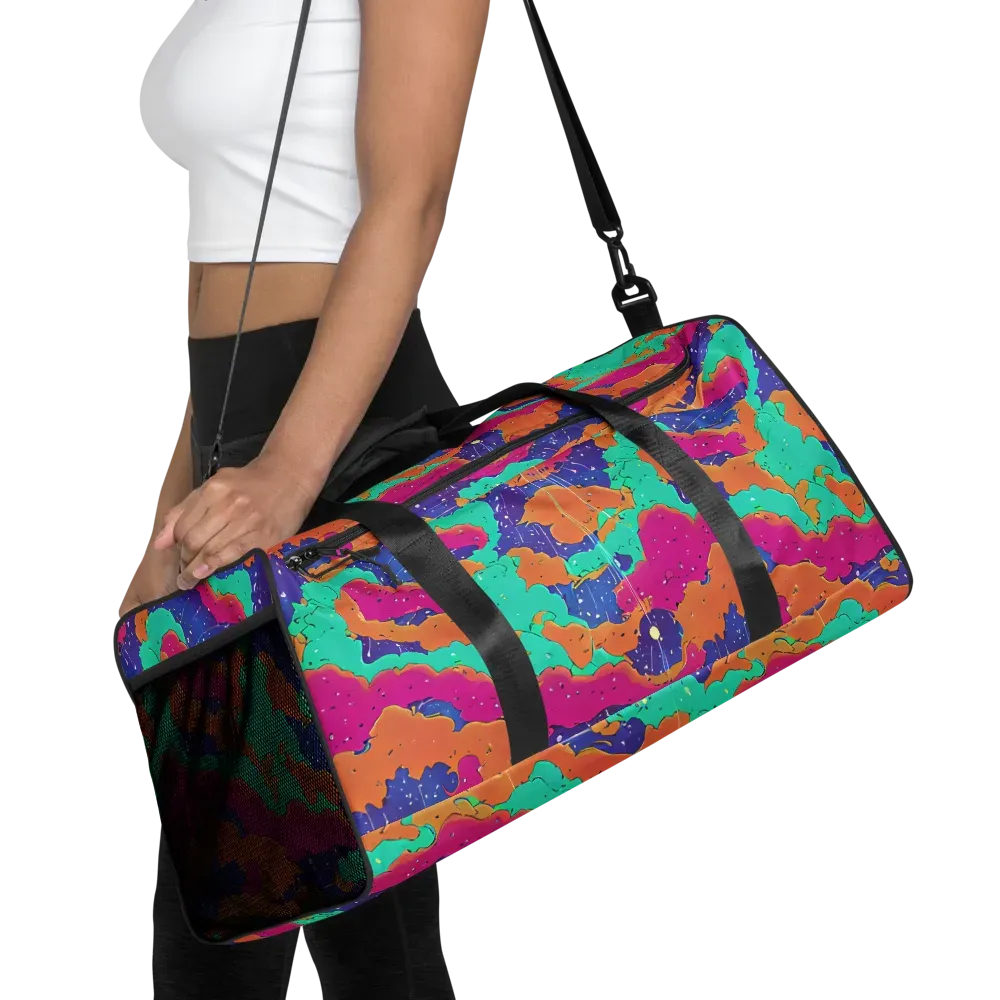 Arcade Ocean on Duffle Bag — Front