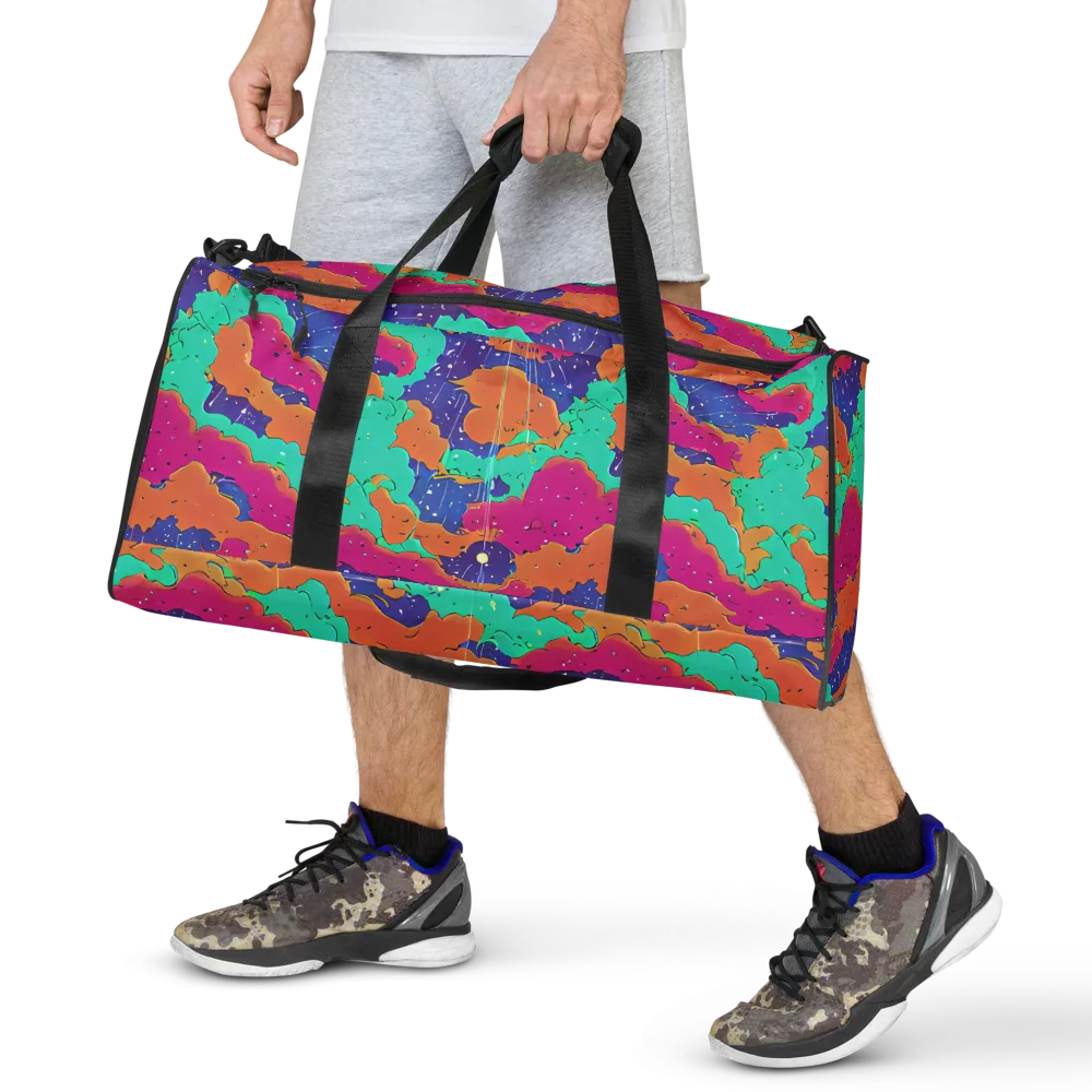 Arcade Ocean on Duffle Bag — Front