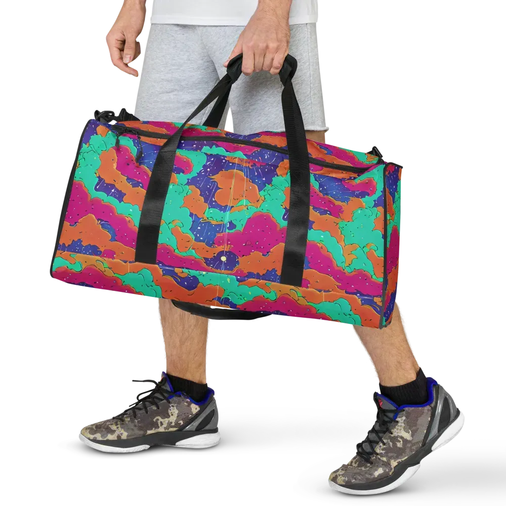 Arcade Ocean on Duffle Bag — Front