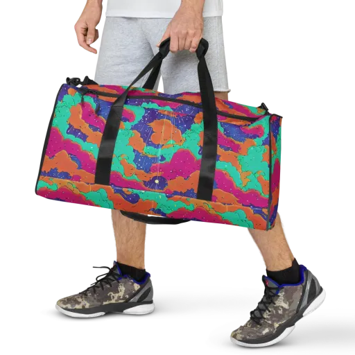Arcade Ocean on a Duffle Bag