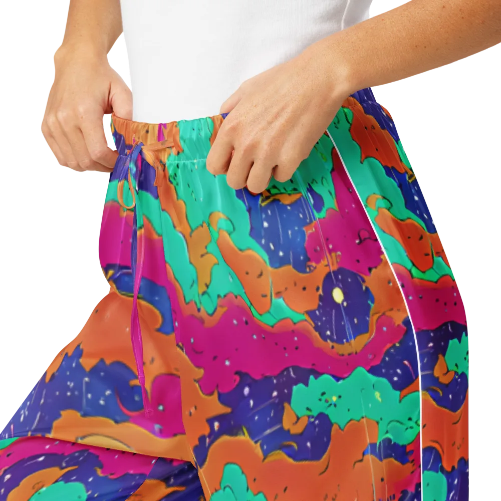 Arcade Ocean on Women's Pajama Pants — Product details