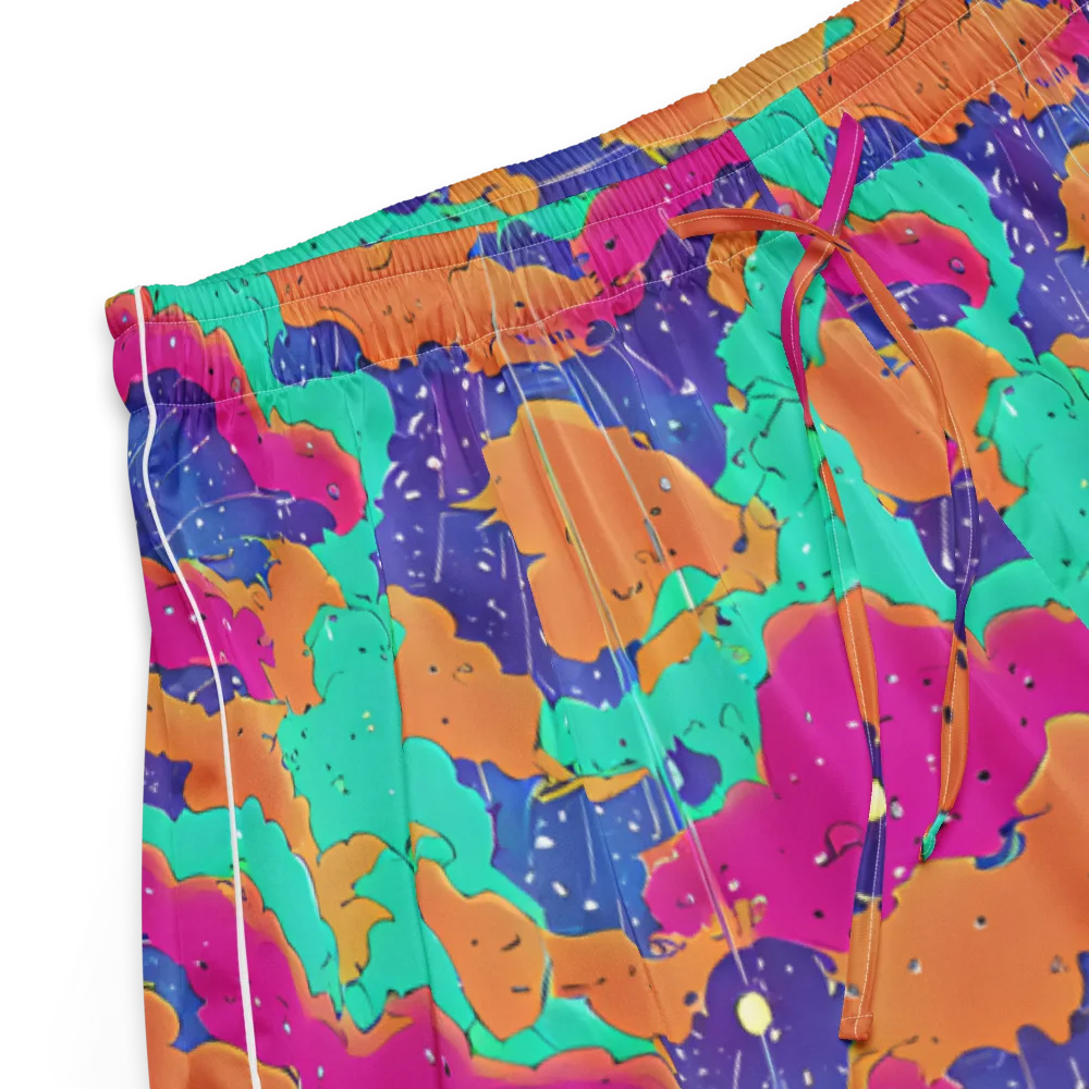Arcade Ocean on Women's Pajama Shorts — Product details