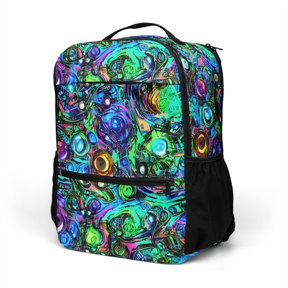 Hypercolor Eden on Utility Backpack — Left Front