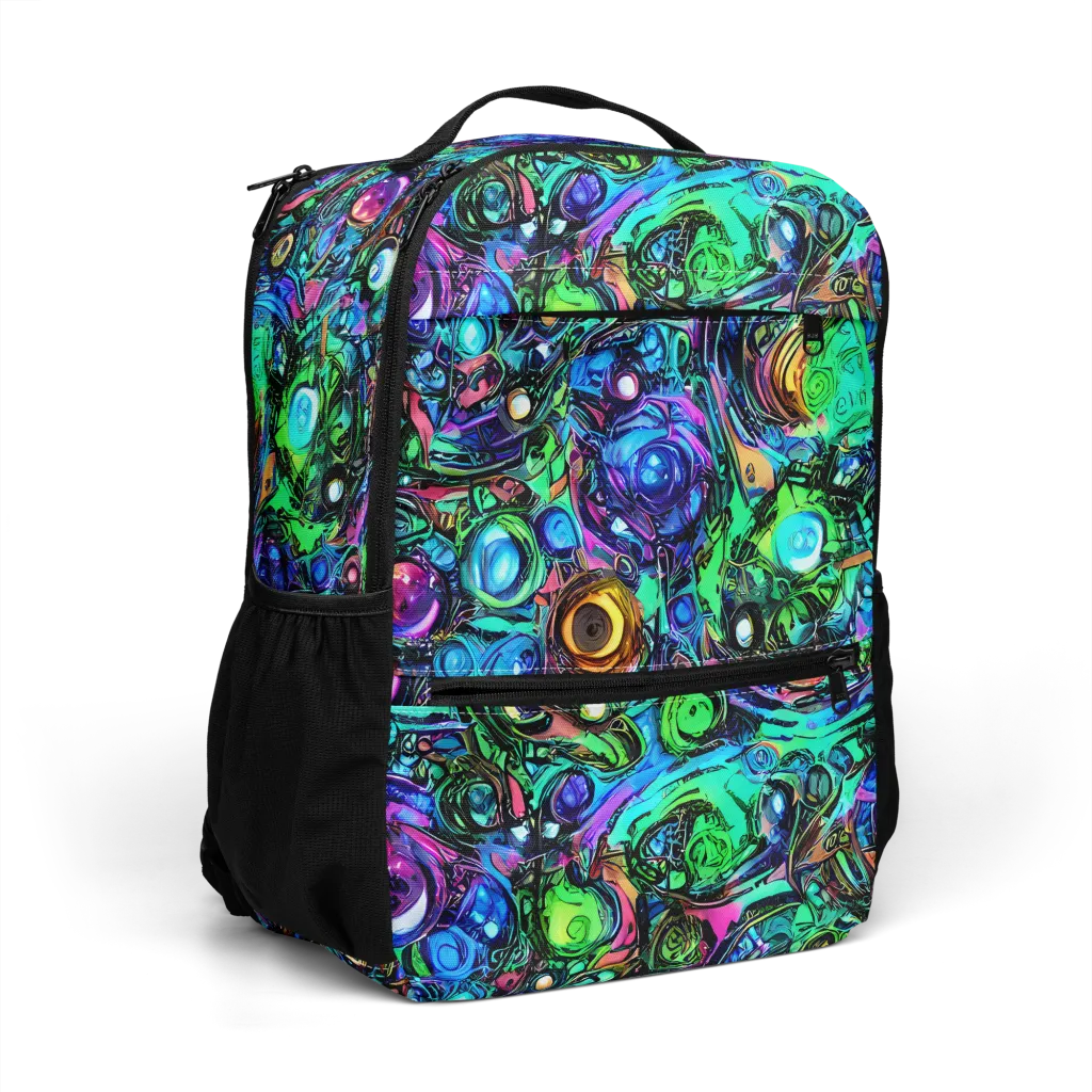 Hypercolor Eden on Utility Backpack — Right Front