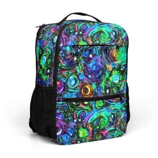 Hypercolor Eden on a Utility Backpack
