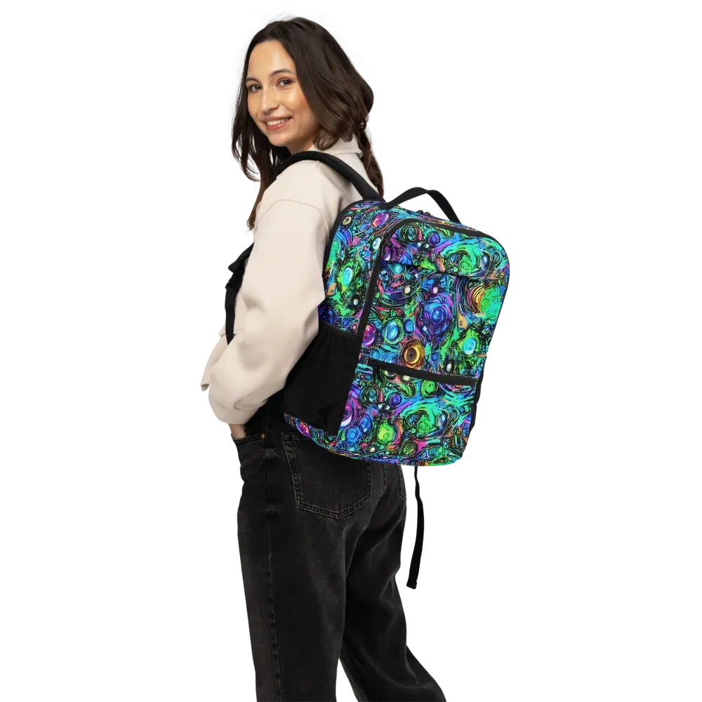 Hypercolor Eden on Utility Backpack — Back