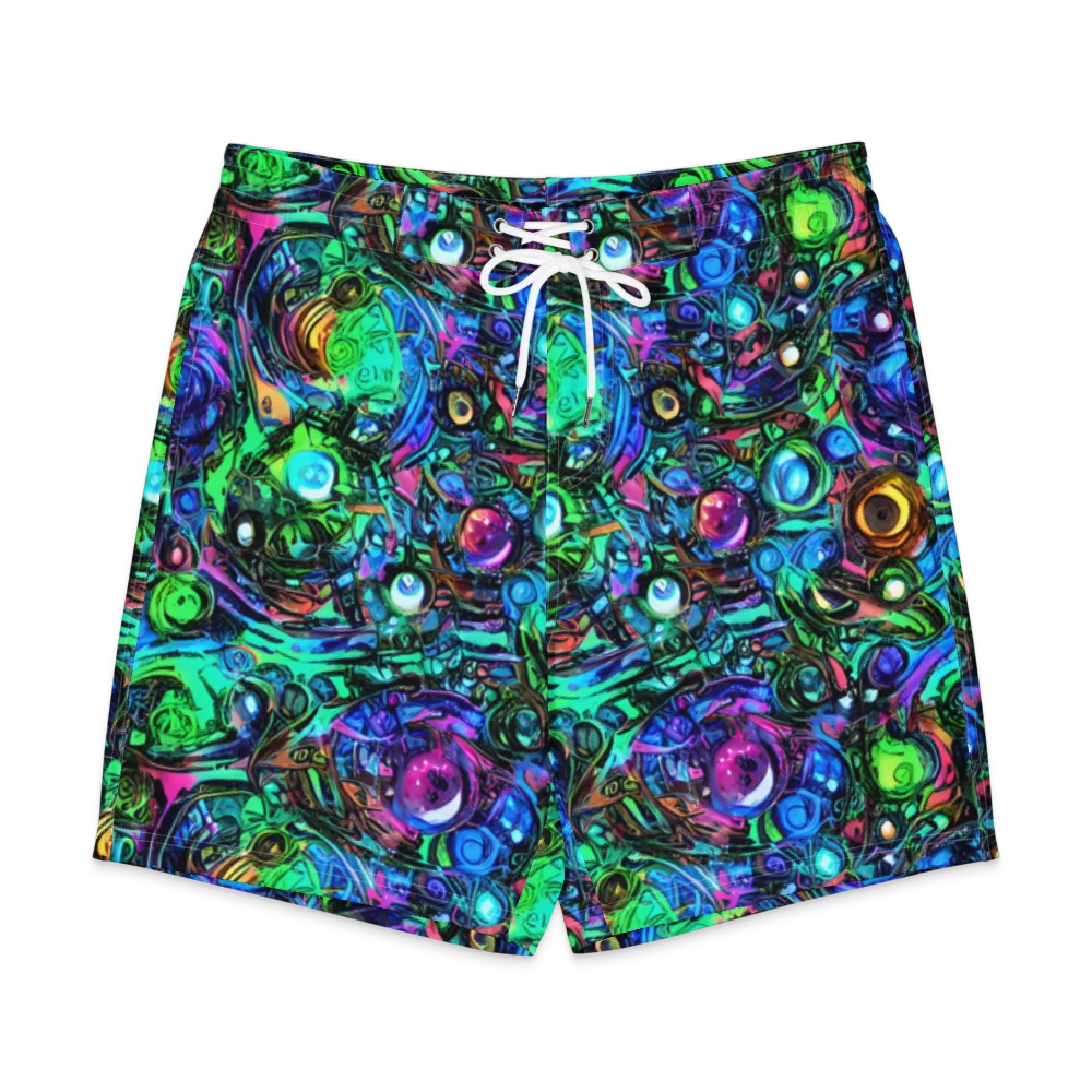 Hypercolor Eden on Men's Board Shorts — Front