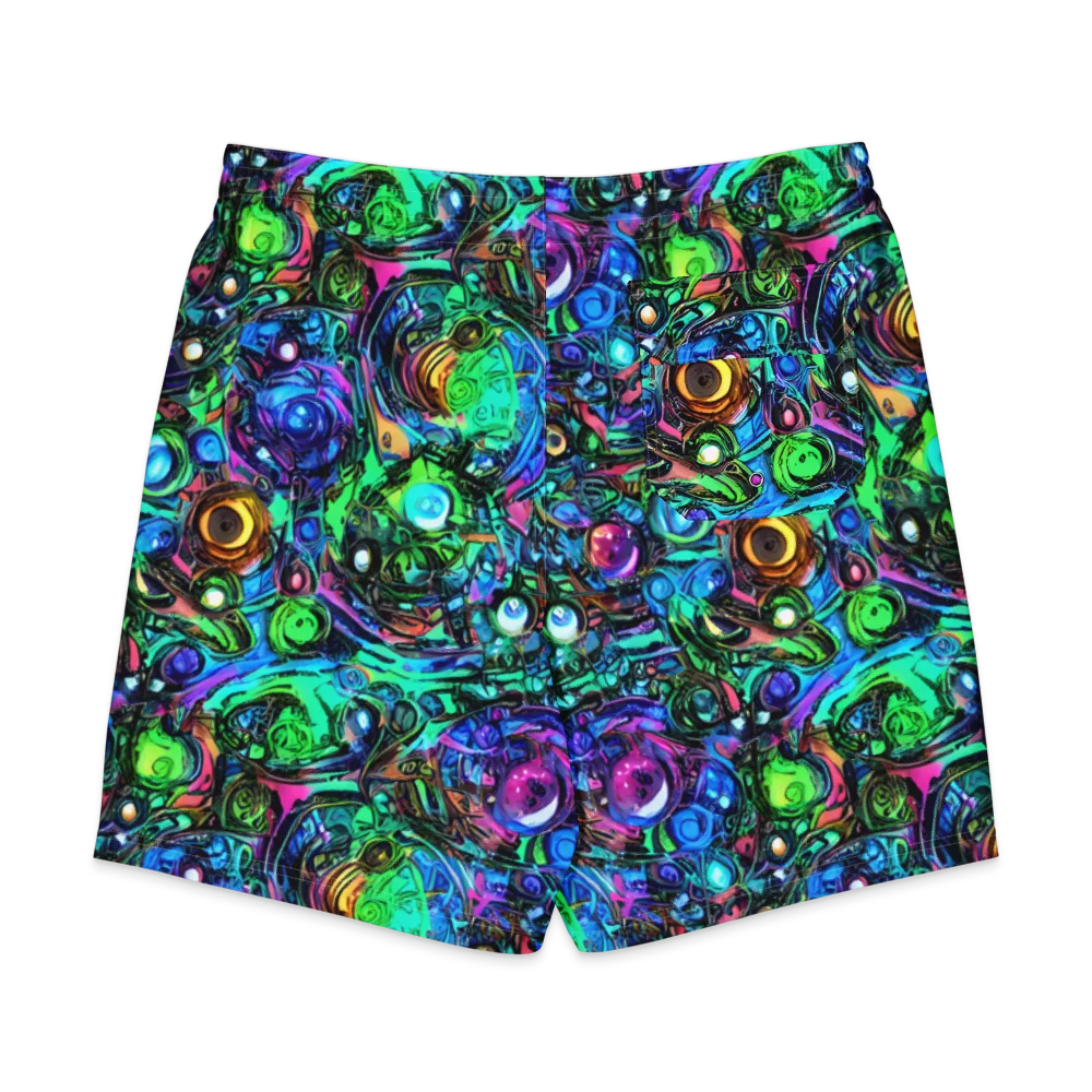 Hypercolor Eden on Men's Board Shorts — Back