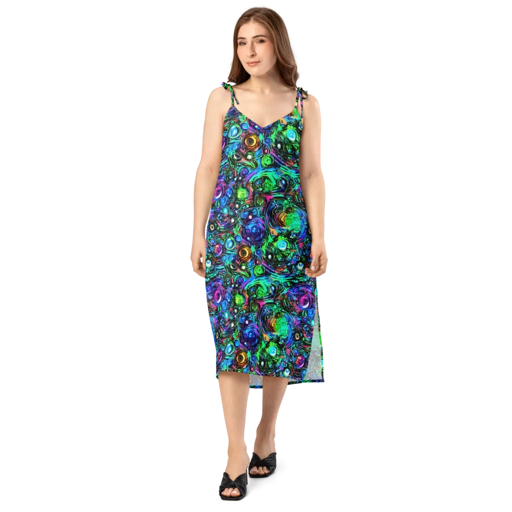 Hypercolor Eden on Slip Dress — Front