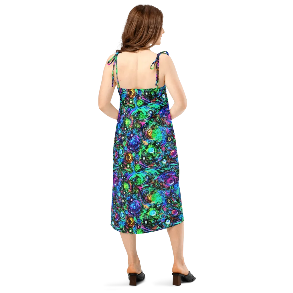 Hypercolor Eden on Slip Dress — Back