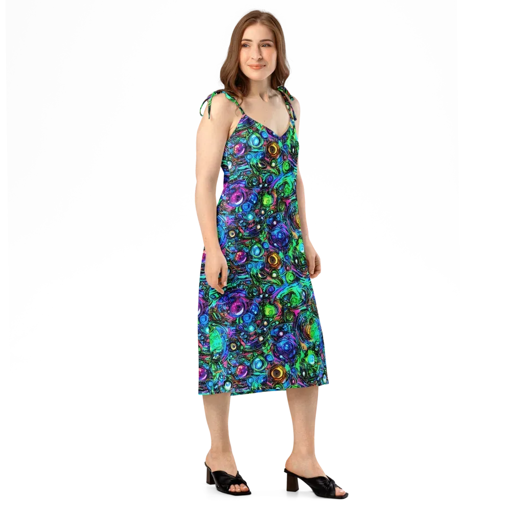 Hypercolor Eden on Slip Dress — Right Front