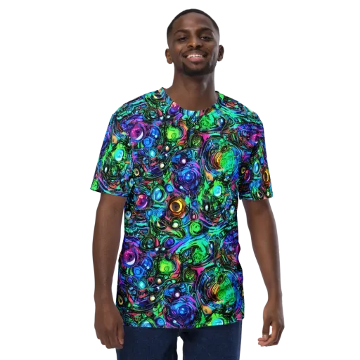 Hypercolor Eden on a Men's Crew Neck T-Shirt