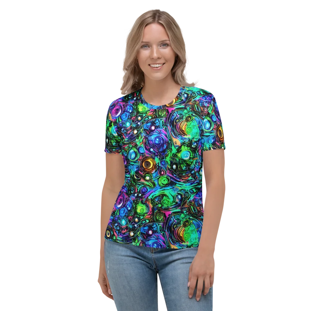 Hypercolor Eden on Women's Crew Neck T-Shirt — Front