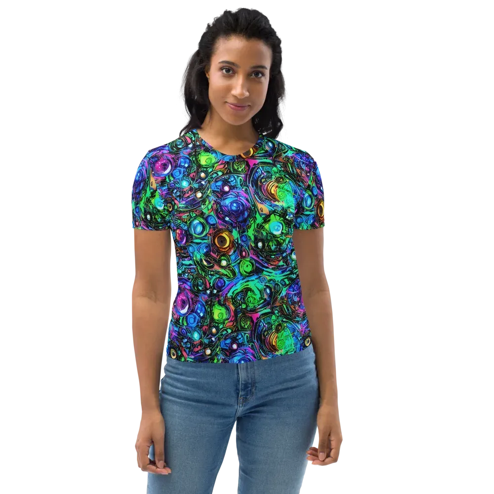 Hypercolor Eden on Women's Crew Neck T-Shirt — Front