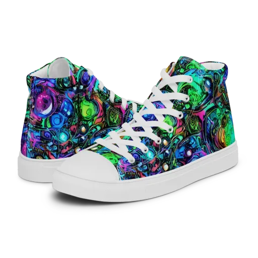 Hypercolor Eden on a Women's High Top Canvas Shoes