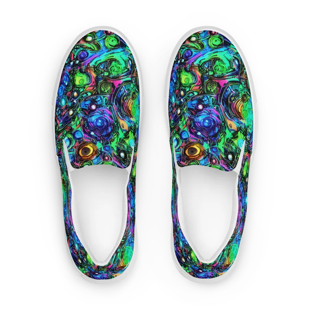 Hypercolor Eden on Men's Slip-On Canvas Shoes — Front