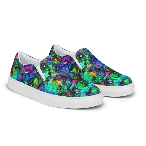 Hypercolor Eden on a Men's Slip-On Canvas Shoes