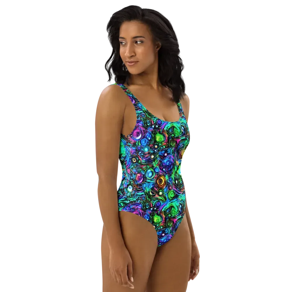 Hypercolor Eden on One-Piece Swimsuit — Right