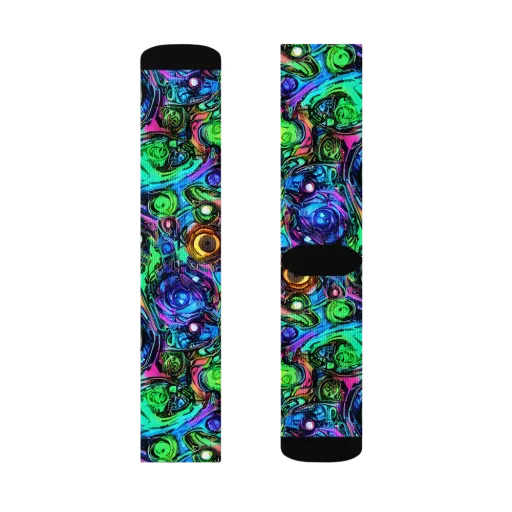 Hypercolor Eden on a Socks