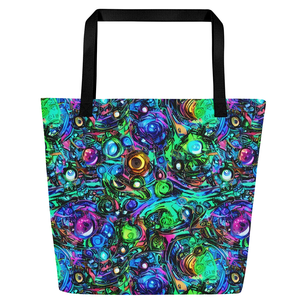 Hypercolor Eden on Large Tote Bag W/ Pocket — Front